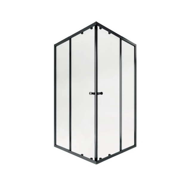 Душевая кабина Qtap Pisces 75-90x75-90 см стекло Clear 5 мм раздвижная для ванной комнаты душевая перегородка (599707) - изображение 8