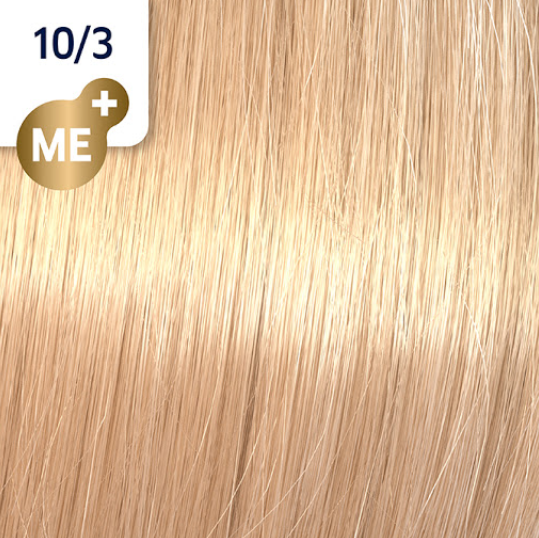 Краска для волос Wella Koleston ME+ 10/3 Шампанское 60 мл - Фото 3 Краска для волос Wella Koleston ME+ 10/3 Шампанское 60 мл - изображение 3