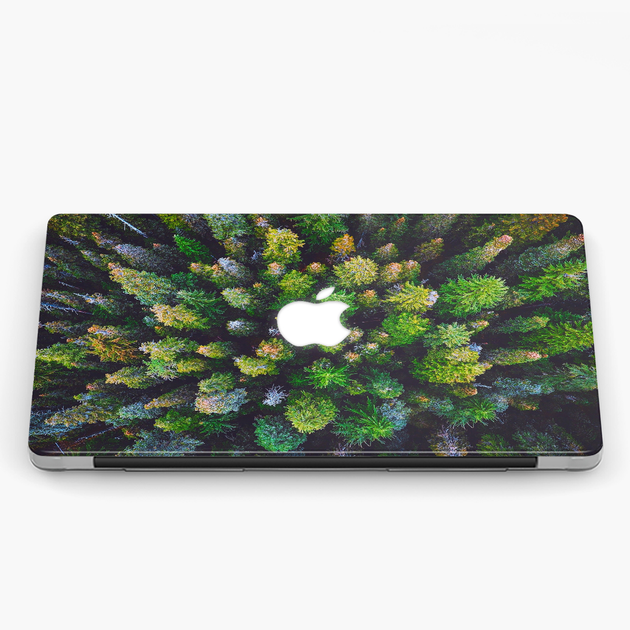 Чехол пластиковый для Apple MacBook Pro 16 A2141 Лес (Forest) макбук ...