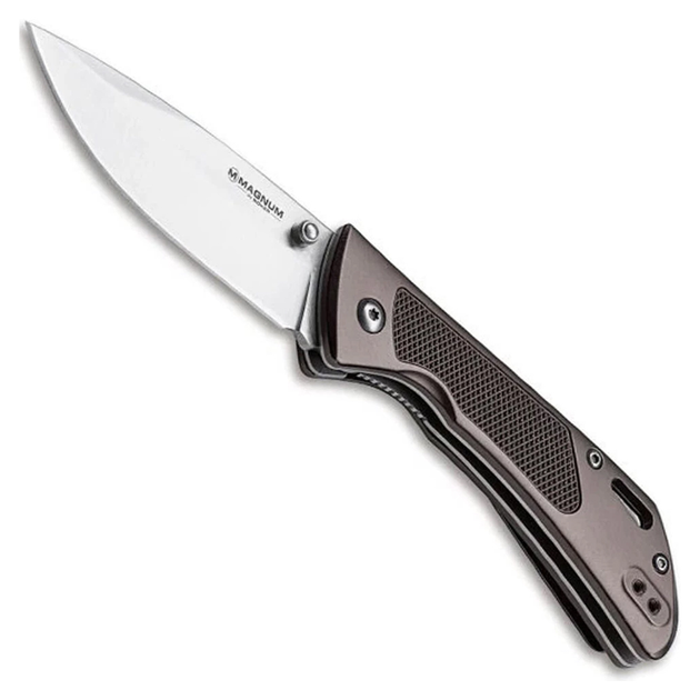 Нож Boker Magnum Advance Checkering Dark Bronze 01RY303 - изображение 1