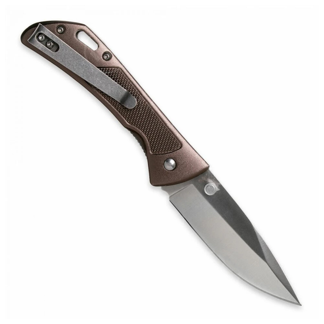Нож Boker Magnum Advance Checkering Dark Bronze 01RY303 - изображение 2