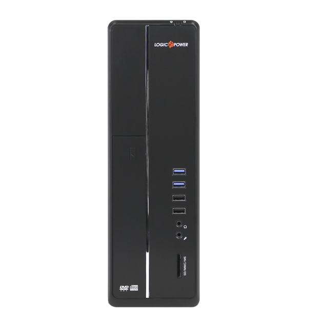 Корпус LP S602 BS 400W Slim 2хUSB 2.0 - изображение 5