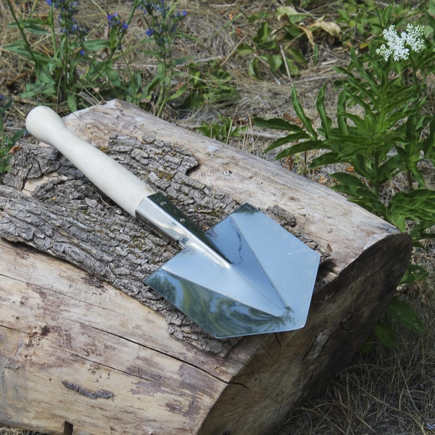 Малая пехотная лопата SHOP-PAN из нержавейки - изображение 2