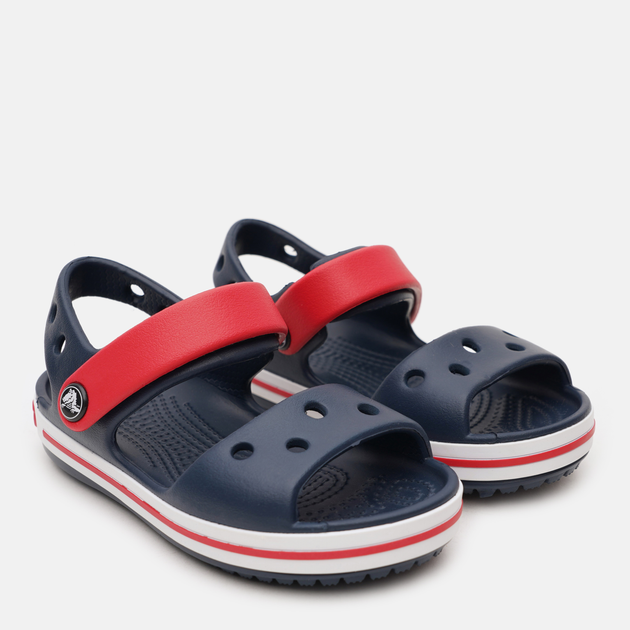 Сандалии детские Crocs Crocband Sandal Kids 12856-485-C4 21 Navy/Red ...