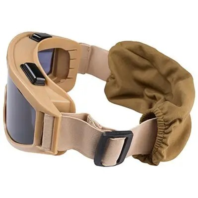 Тактические защитные очки. 3 сменных линз. Турция, тактическая маска противоосколочная, противотуманная ATTACK - изображение 2
