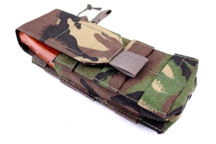 подсумок Wotan Tactical универсальный под магазин АК/AR Единичка камуфляжный (DPM) - изображение 1