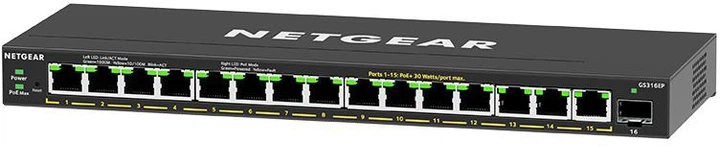 Przełącznik Netgear GS316EP (GS316EP-100PES) - obraz 2