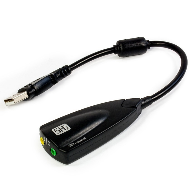 Внешняя звуковая карта Noname USB 5H 7.1 для ПК/ноутбука – фото, отзывы ...