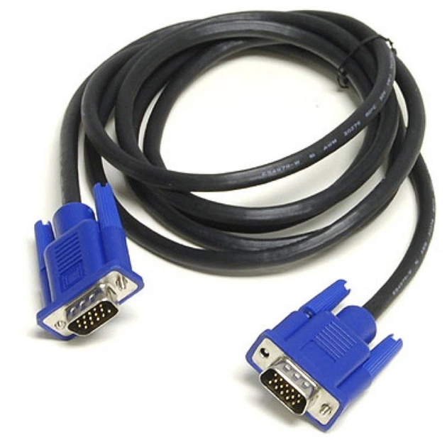 Кабель VGA — VGA 3 м - Фото 1 Кабель VGA — VGA 3 м - зображення 1
