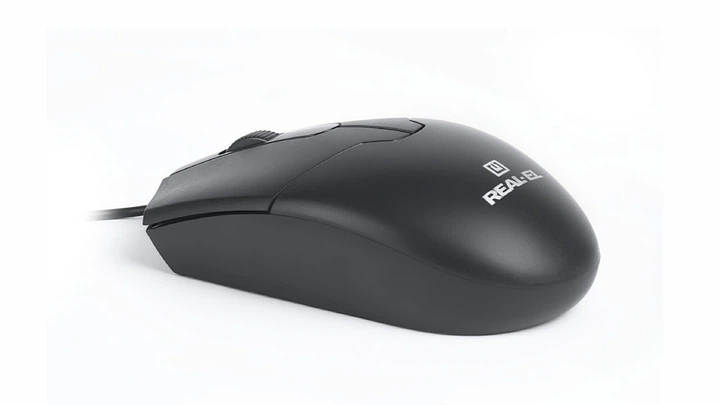 Мышь REAL-EL RM-208 Black USB - изображение 3