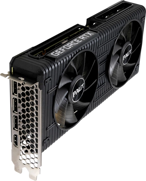 Відеокарта Palit PCI-Ex GeForce RTX 3050 Dual 8GB GDDR6 128bit 3 x DisplayPort, HDMI (NE63050019P1-190AD) - зображення 3