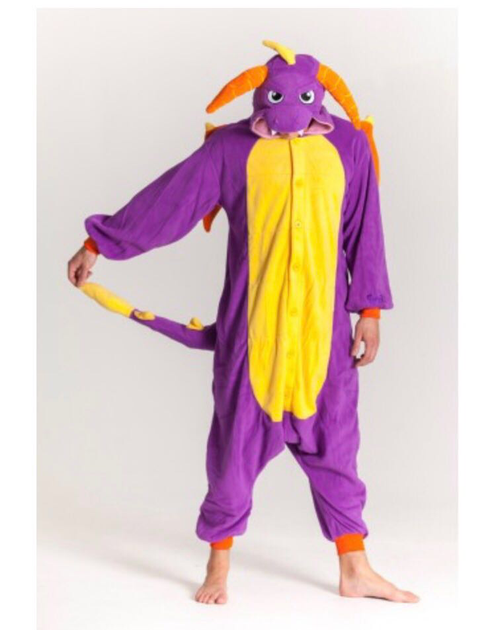 Кигуруми фиолетовый дракон (спайро) Kigurumi krd0075 XL - изображение 5