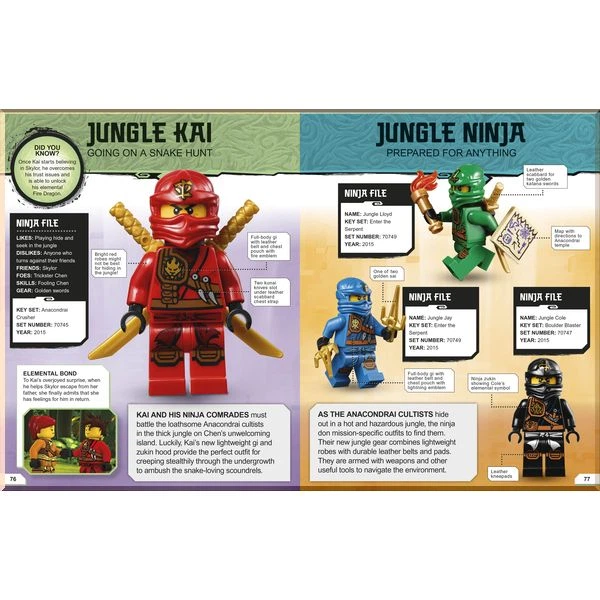 DK LEGO Ninjago Character Encyclopedia New Edition. Simon Hugo