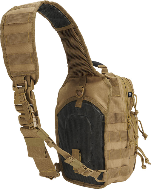 Тактическая сумка-рюкзак Brandit-Wea US Cooper Sling Medium (8036-70-OS) Camel (4051773082508) - изображение 2