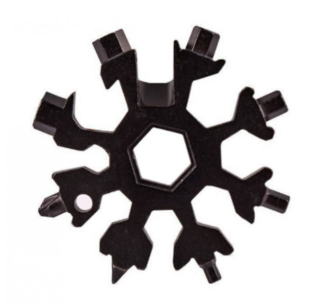 Универсальный ключ мультитул Снежинка Multitool Snowflake Tool гаечный (588443) - изображение 3