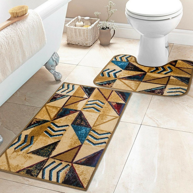 Комплект ковриков ванна туалет