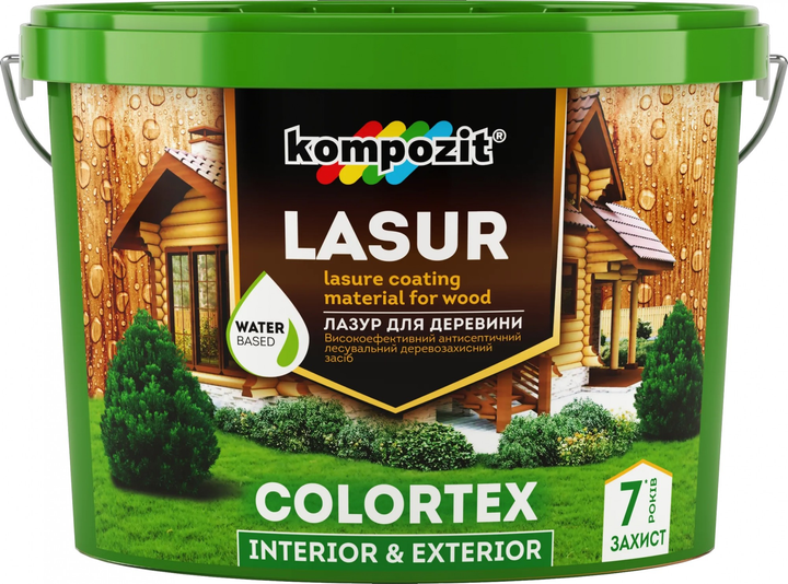 Лазур для дерева COLORTEX сосна 10л - зображення 1