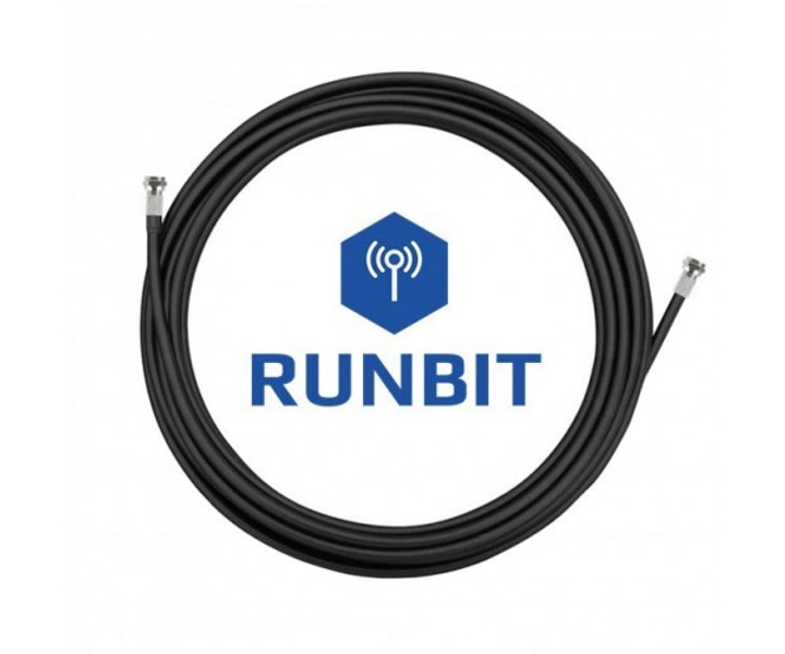 Коаксиальный кабель RunBit 3D-FB для 3G 4G антенн с низким затуханием ...
