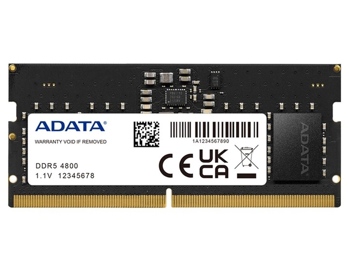 Оперативная память ADATA SODIMM DDR5 4800MHz 32GB (AD5S480032G-B