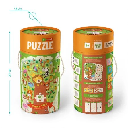 Пазл та гра Mon puzzle Чарівне дерево - изображение 3
