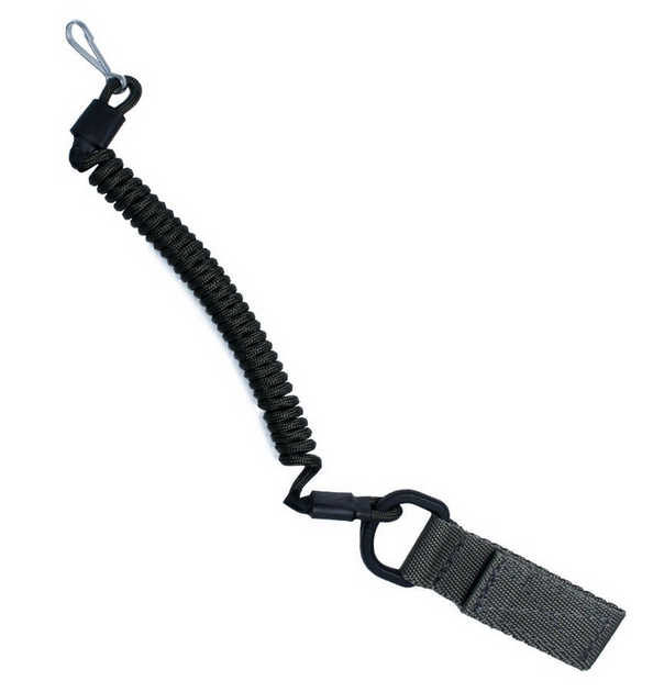 Страхувальний шнур-тренчик для пістолета Safety Чорний - зображення 1