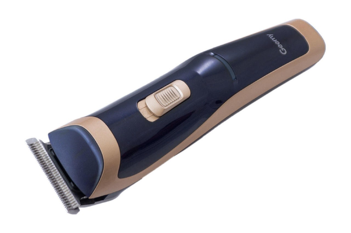 Машинка для стрижки волос и бороды бритва триммер Geemy GM-6005 Pro Синий + Щеточка для чистки - изображение 2