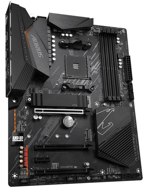 Материнская плата Gigabyte B550 Aorus Elite (sAM4, AMD B550, PCI-Ex16) - изображение 3