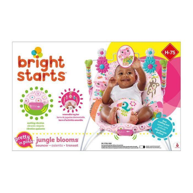 Bright starts hot sale jungle blooms bouncer