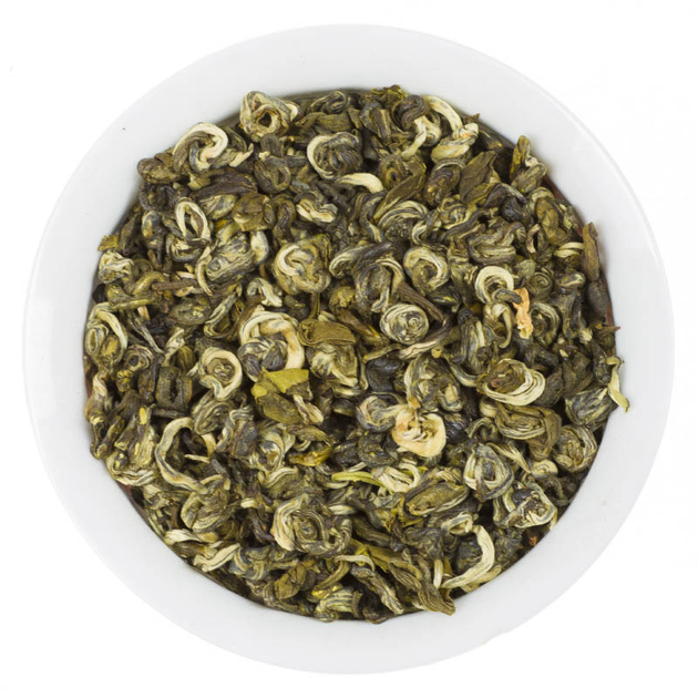 Зеленый чай Моли Инь Ло (Жасминовая серебрянная улитка) - Мій Чай, 50г ...