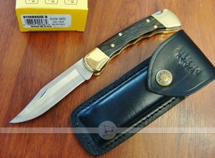 Ніж Buck Folding Hunter 110BRSFGB - зображення 2