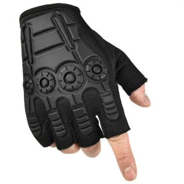 Тактичні рукавички SV універсальний розмір Чорні (sv1322) - зображення 1