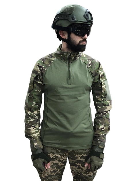 Тактическая рубашка Убакс мультикам Рип Стоп размер M 48-50 рост 170-176 - изображение 1