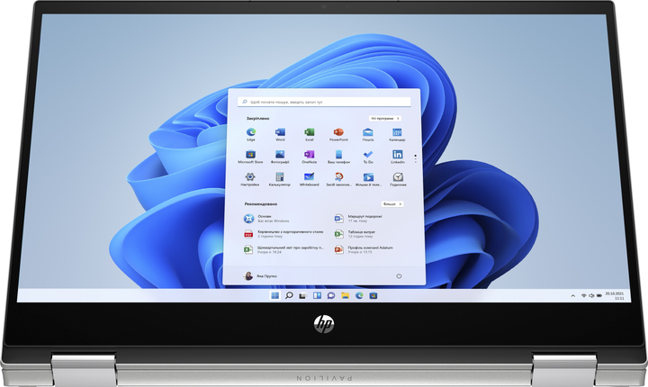 Ноутбук HP Pavilion x360 Convertible 14-dw1051cl (3K1Z9UA) Silver ...