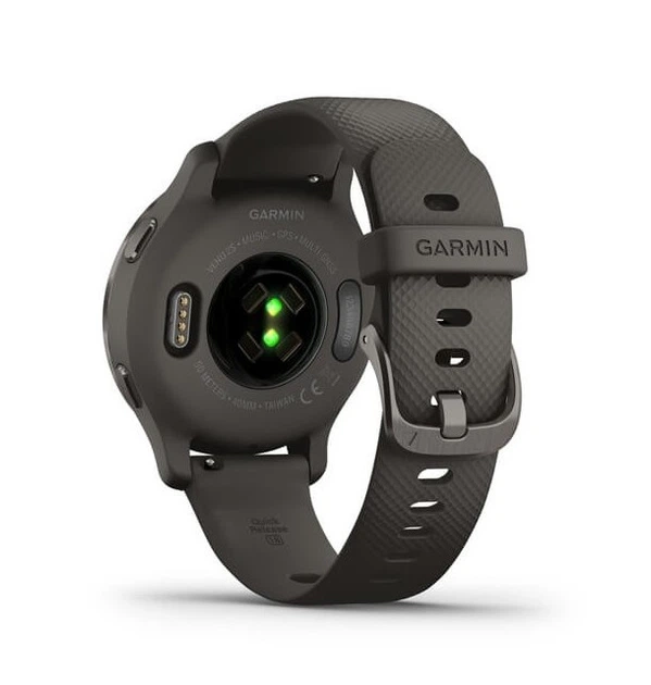Смарт-часы Garmin Venu 2S Slate Bezel + Graphite (010-02429-10); 1.1" (360x360) MIP / Bluetooth / Wi-Fi, GPS, GLONASS, Galileo, NFC / до 10 дней / 5 ATM / 40.4 х 40.4 х 12.1 мм, 38.2 г / серый - Фото 6 Смарт-часы Garmin Venu 2S Slate Bezel + Graphite (010-02429-10); 1.1" (360x360) MIP / Bluetooth / Wi-Fi, GPS, GLONASS, Galileo, NFC / до 10 дней / 5 ATM / 40.4 х 40.4 х 12.1 мм, 38.2 г / серый - изображение 6