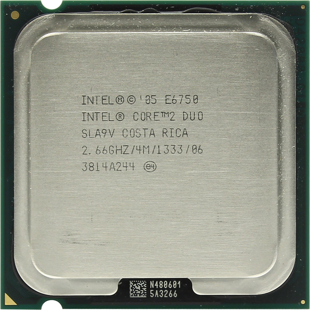 как разогнать процессор intel core 2 duo e6750