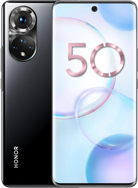 Мобильный телефон Honor 50 6/128GB Global Midnight Black – фото, отзывы ...