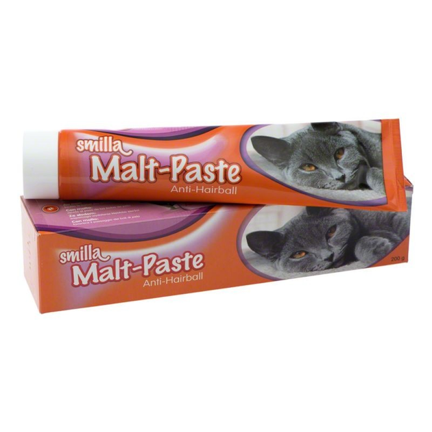 Паста Smilla Malt Paste Anti-Hairball для выведения шерсти из желудка у ...