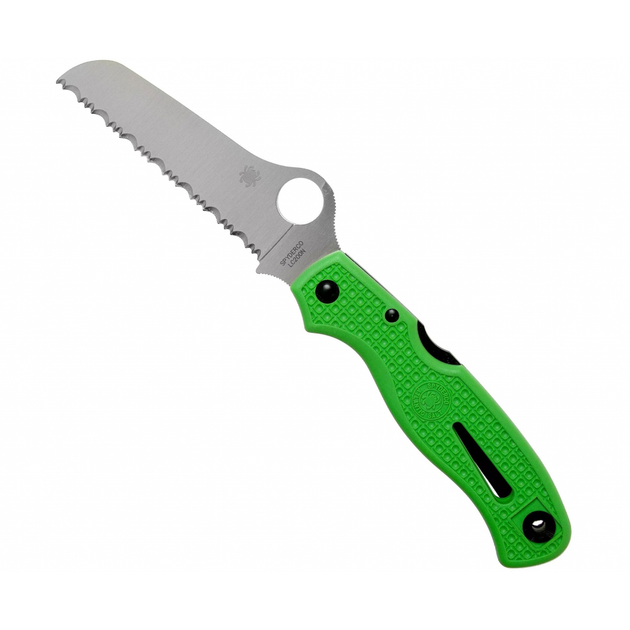Нож Spyderco Atlantic Salt Serrator Green (C89FSGR) - изображение 1