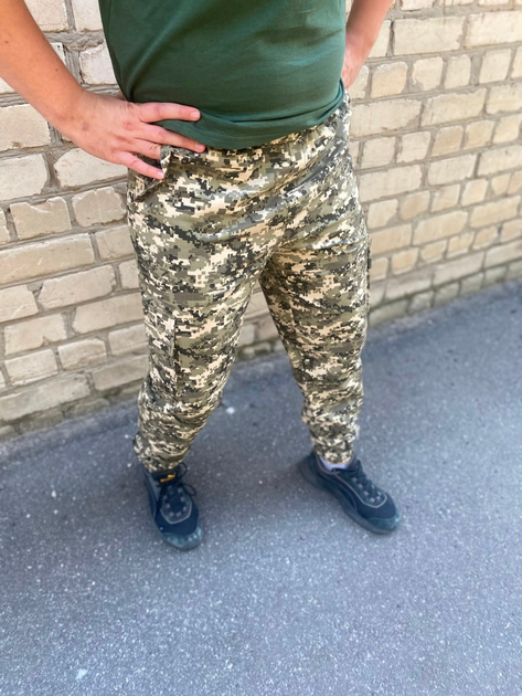 Мужские брюки карго коттоновые BD9878 рS каммуфляжные - изображение 1