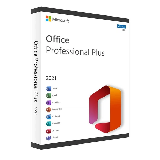 Microsoft Office 2021 Professional Plus 32/64 bit all languages