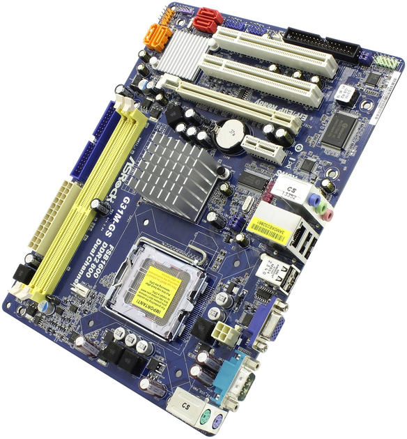 Материнская плата Socket 775 ASRock G31M-GS ( s775, DDR2, G31, PCI-Ex16 ...