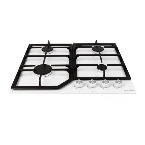 Газовая варочная поверхность Perfelli hgm 61424 wh - Фото 2 Газовая варочная поверхность Perfelli hgm 61424 wh - изображение 2