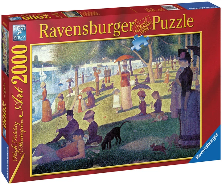 Пазл Ravensburger Art Жорж-П'єр Сера, Недільний день на острові Гранд-Жатт 2 000 елементів - зображення 2