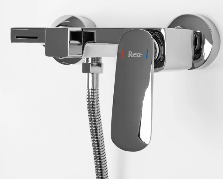 Змішувач для душу Rea Berg настінний хром REA-B2037 - зображення 3