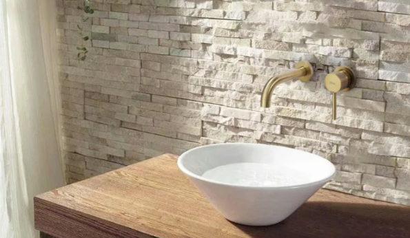 Смеситель для умывальника Rea Lungo скрытого монтажа brushed gold REA-B8652 - изображение 6
