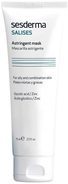 Маска Sesderma Salises для очистки комедонов для жирной и комбинированной кожи 75 мл (8470003782326) - изображение 2
