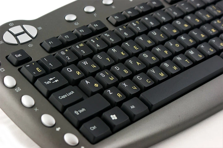 Комплект HQ-Tech KM-348 Gray, (USB), Мультимедия (клавиатура+мышь) - изображение 4