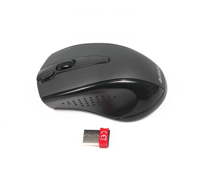 Мышь A4Tech G9-500F-1 черная V-Track беспроводная USB - изображение 2