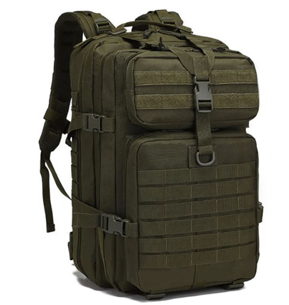 Рюкзак тактический MHZ L03 35 л, олива - изображение 1