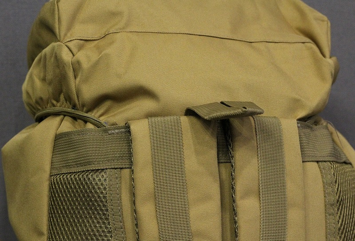 Рюкзак тактический MHZ L01 70 л, песочный - изображение 2